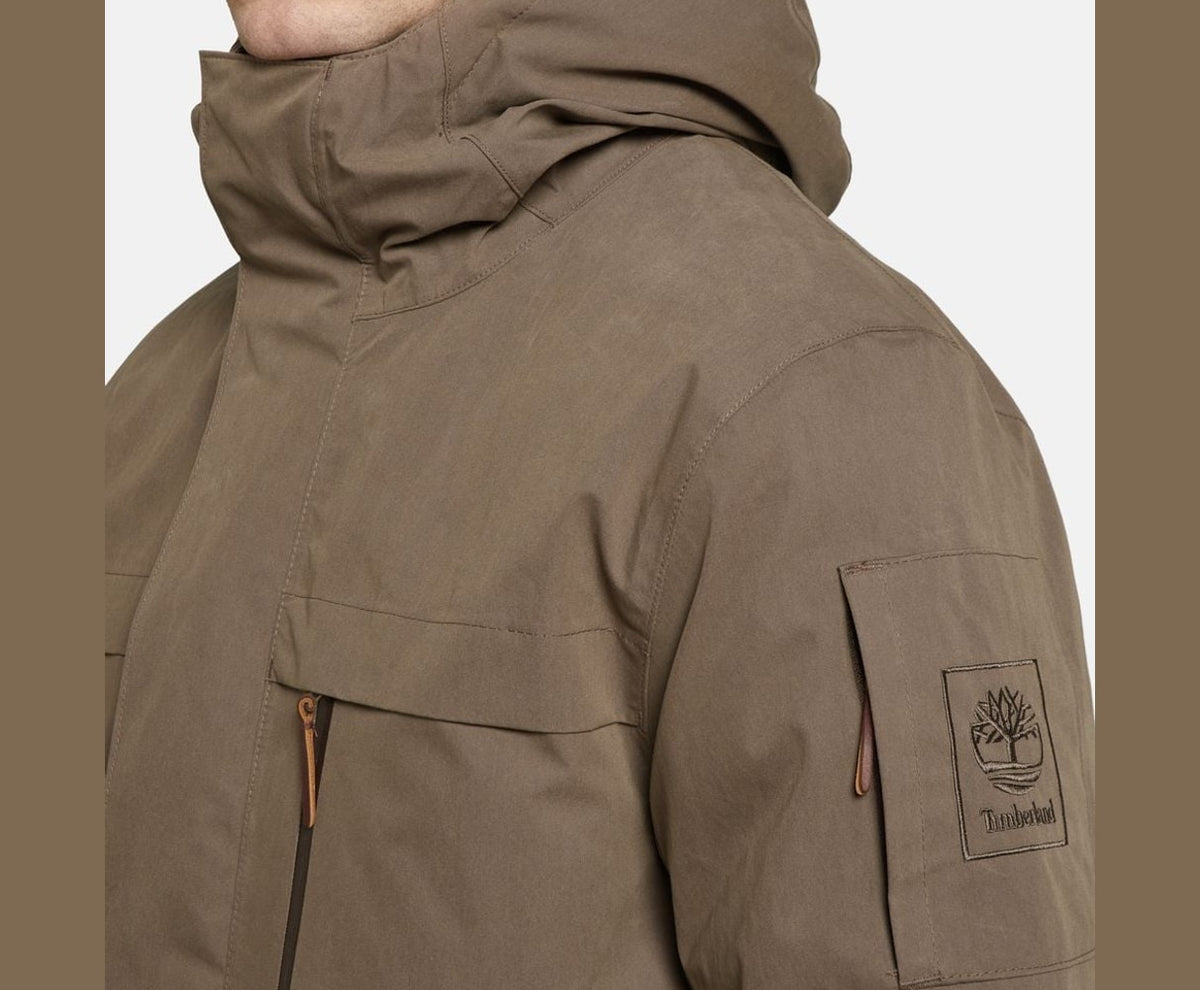 Timberland Down parka Wilmington Brown – takki – kuva 3/5