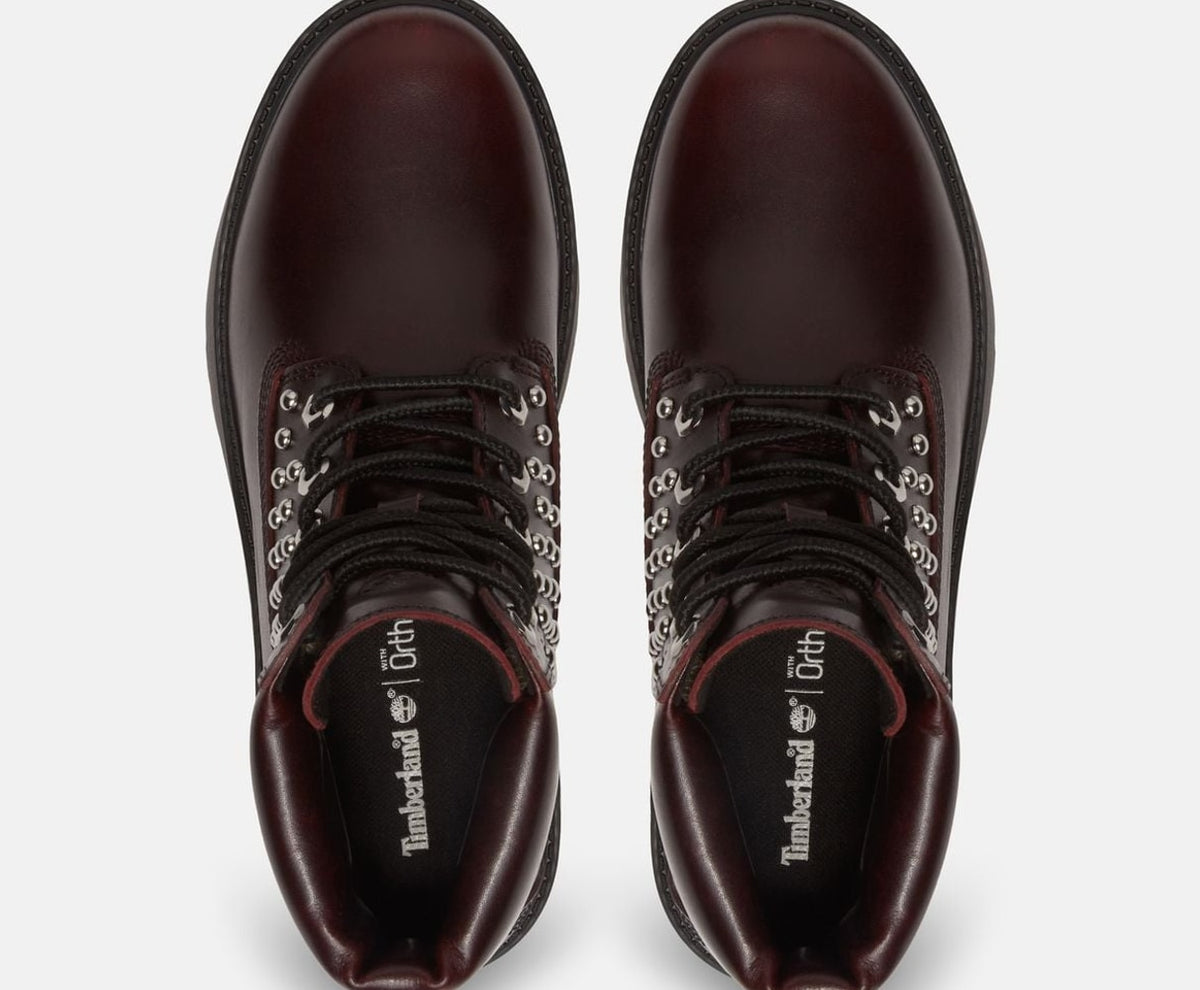 Timberland Lace-up boots Stone Street Burgundy – kengät – kuva 3/5