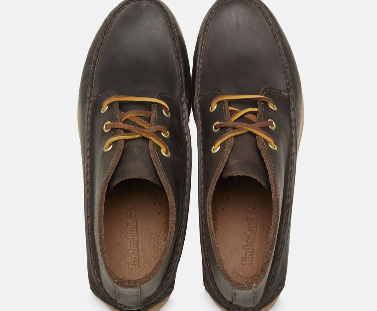 Timberland Lace-up ankle boot Crafted Dark Brown – scarpe – foto 4 di 5
