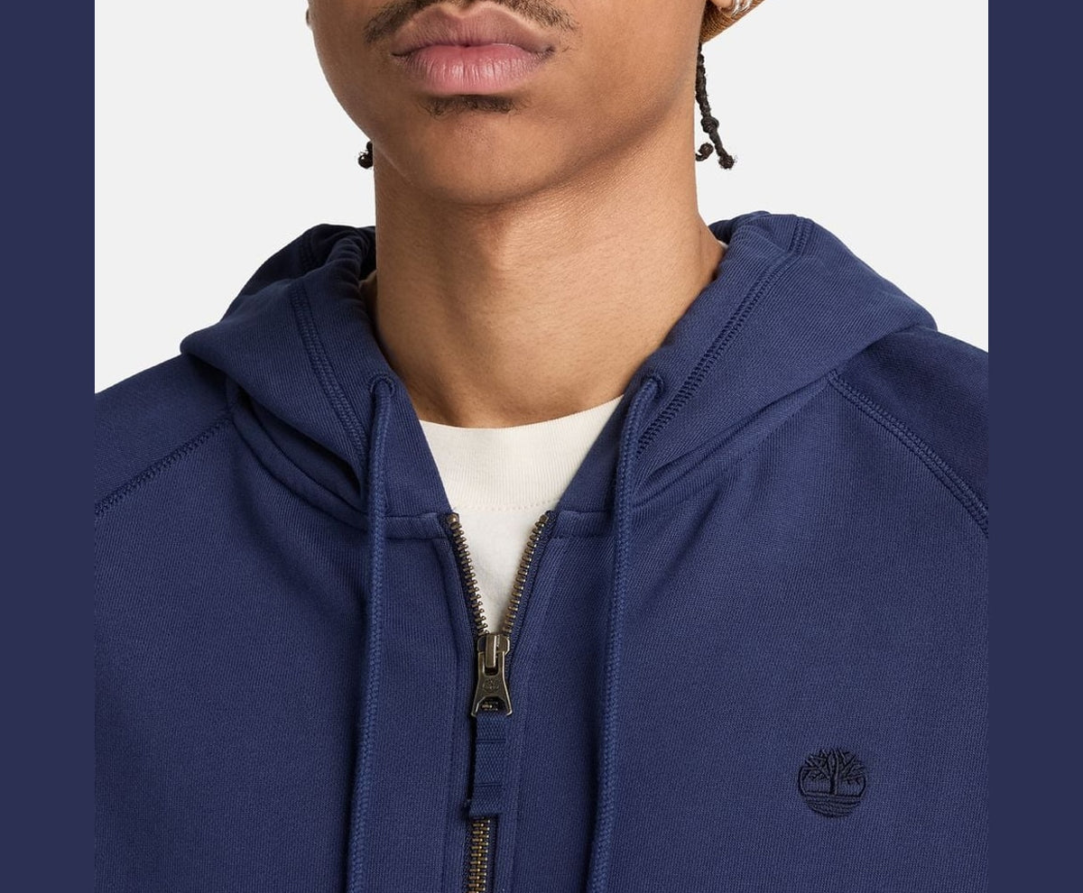 Timberland Hooded sweat jacket Exeter River Midnight Blue – bluza – zdjęcie 3 z 5