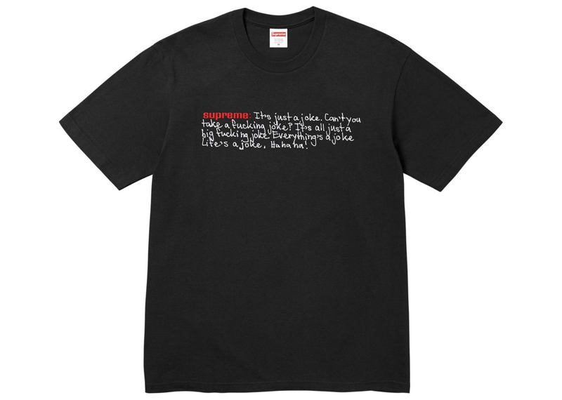Supreme Joke Tee Black