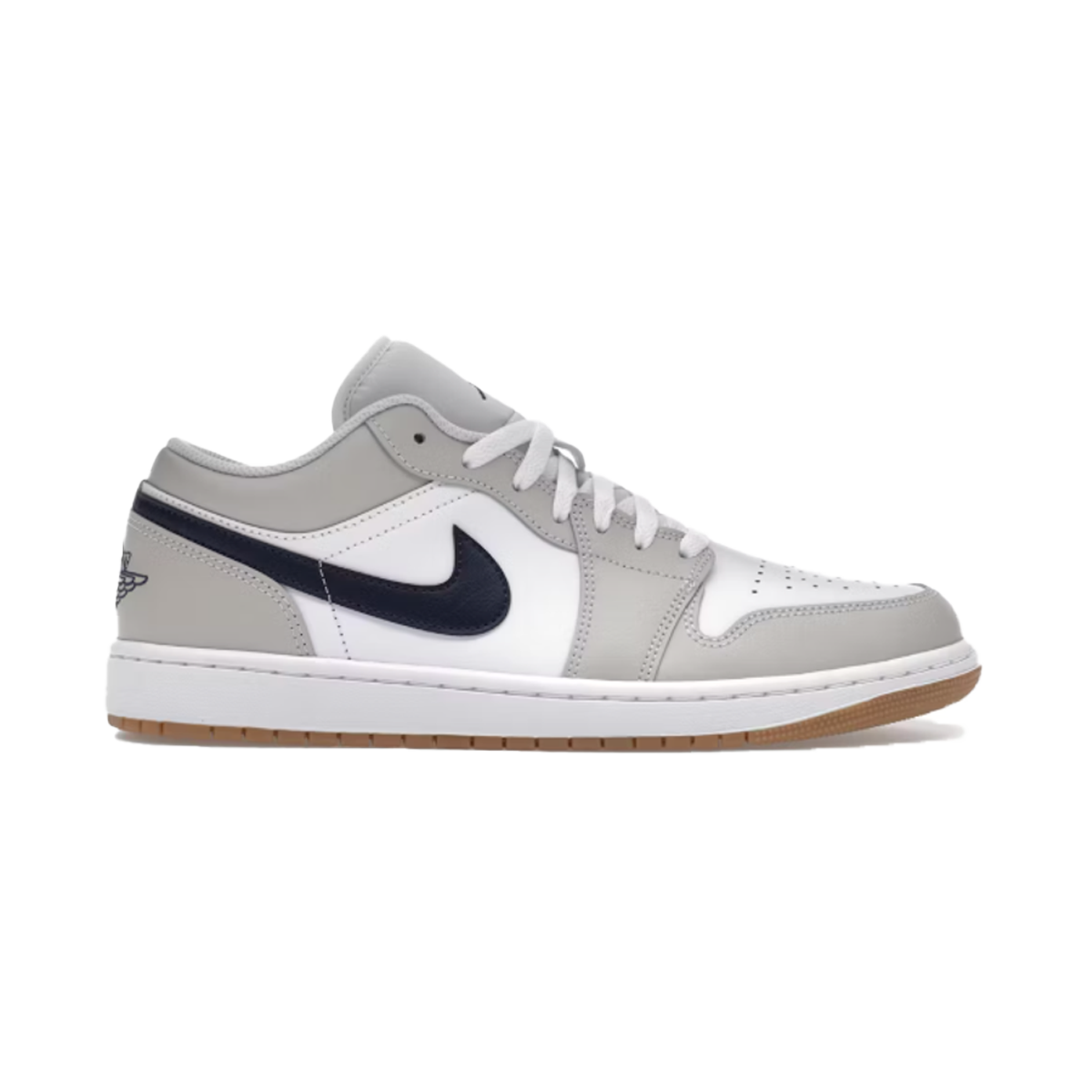 Nike Jordan 1 Low Midnight Navy Neutral Grey-Nike-pikastore.cz