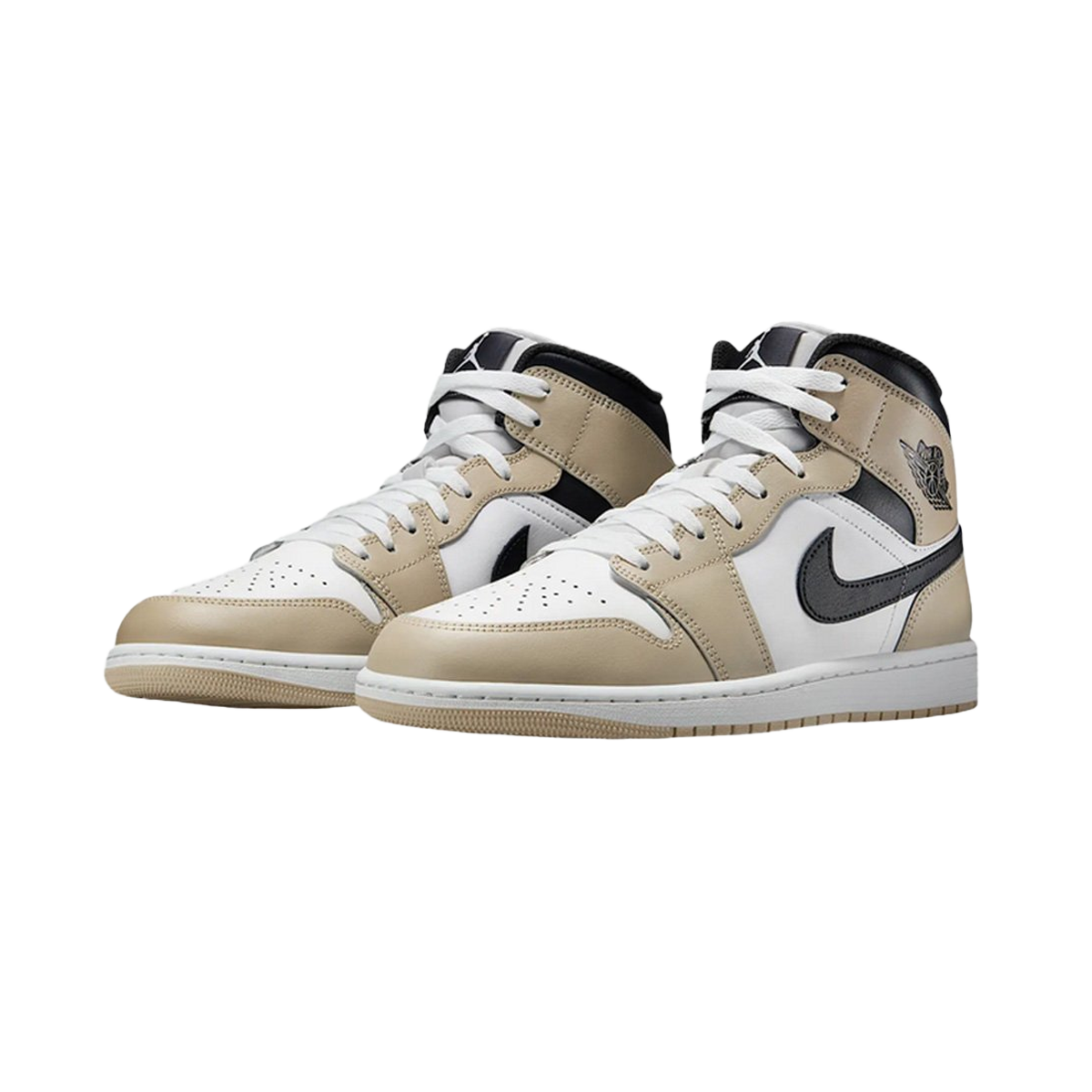 Nike Air Jordan 1 Mid White Rattan-Nike-pikastore.cz