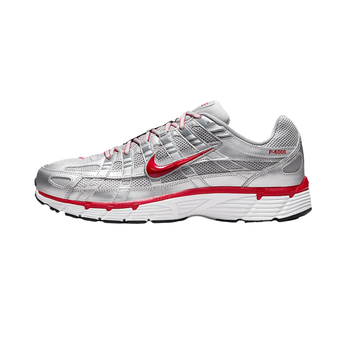 Nike P-6000 Metallic Silver Gym Red-Nike-pikastore.cz