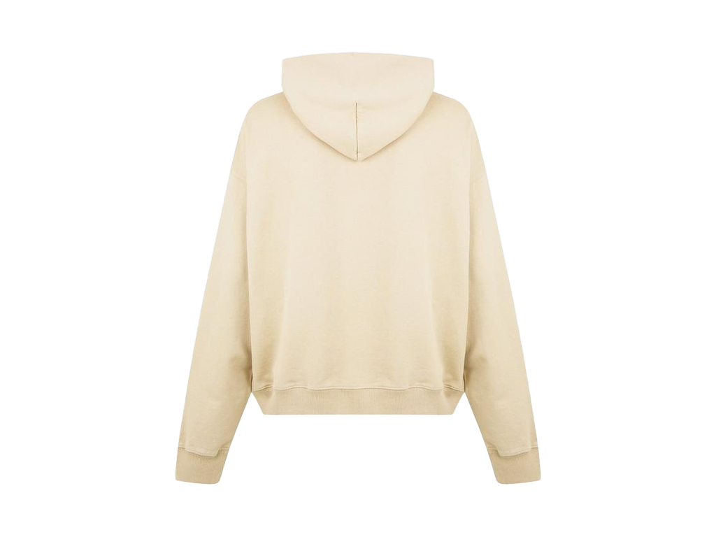 OFF-WHITE Script Logo Opp Over Skate Hoodie Beige