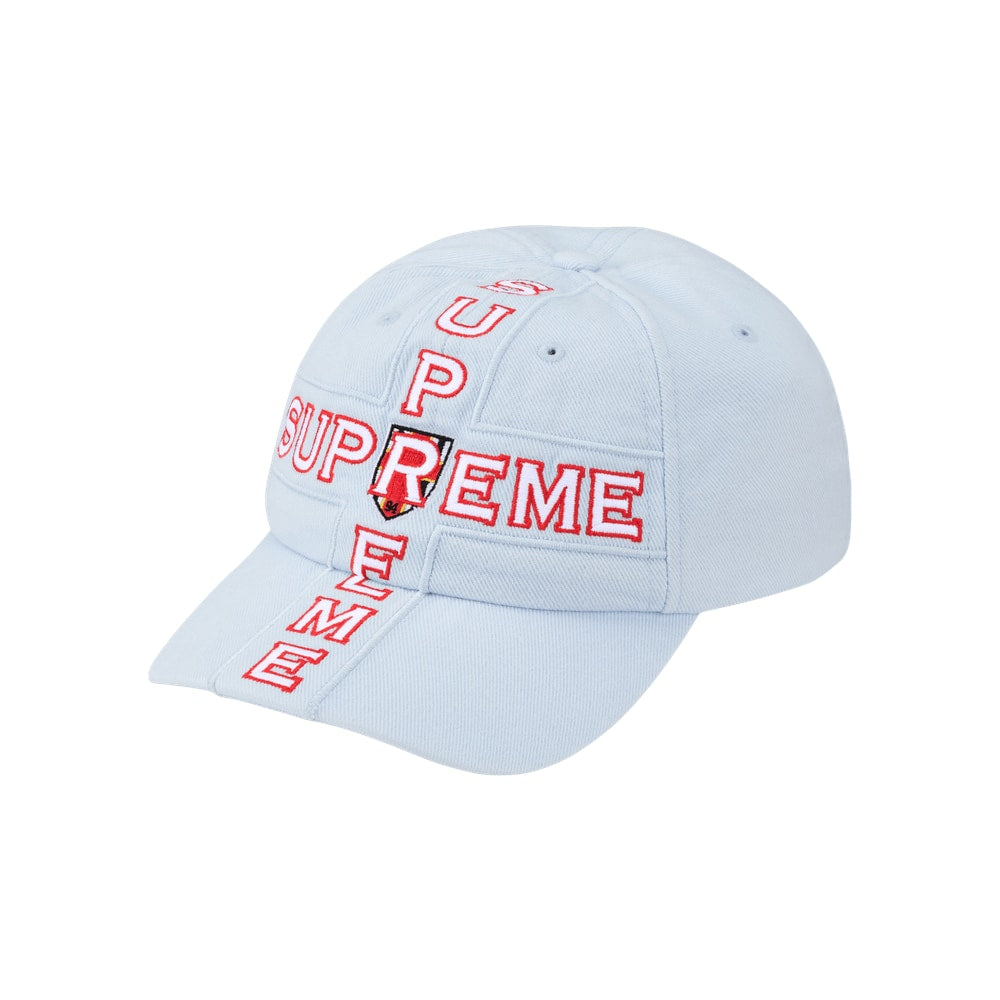 Supreme Cross 6-Panel Light Blue – čepice