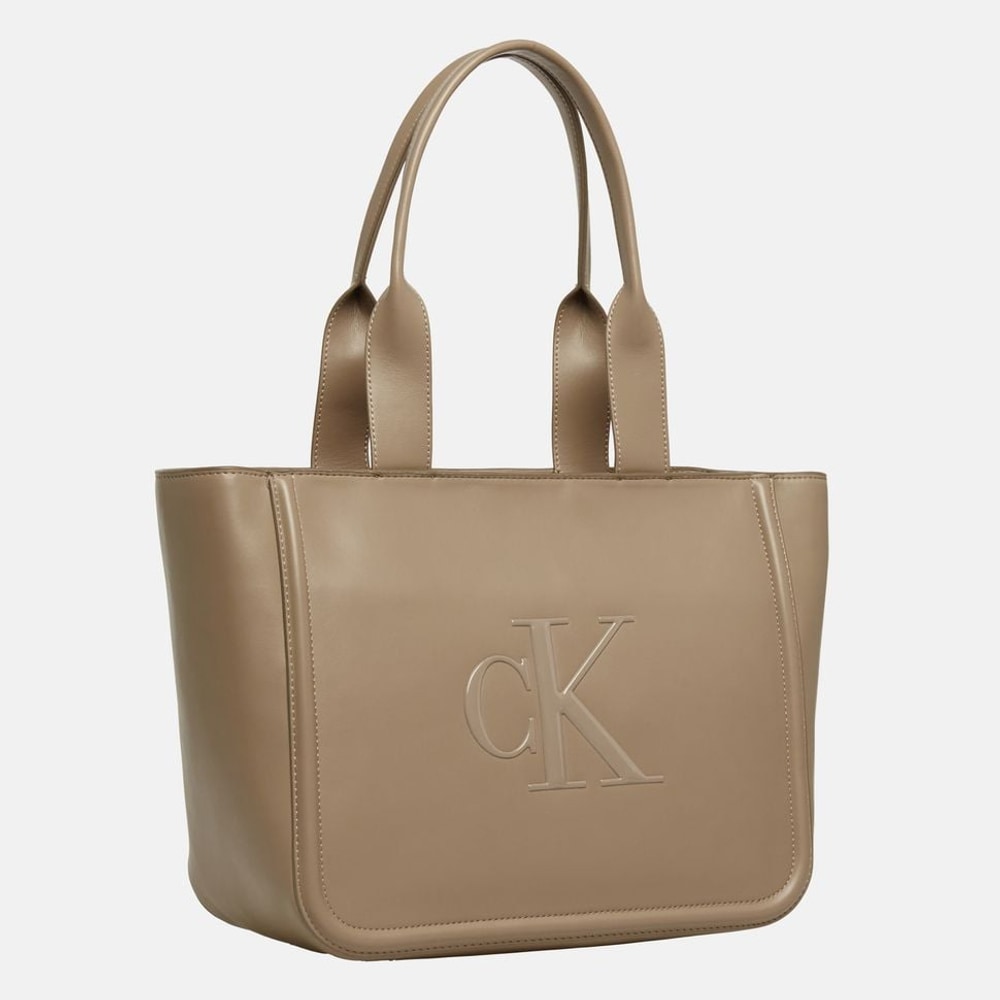 Calvin Klein Tote Bag Taupe – borsa