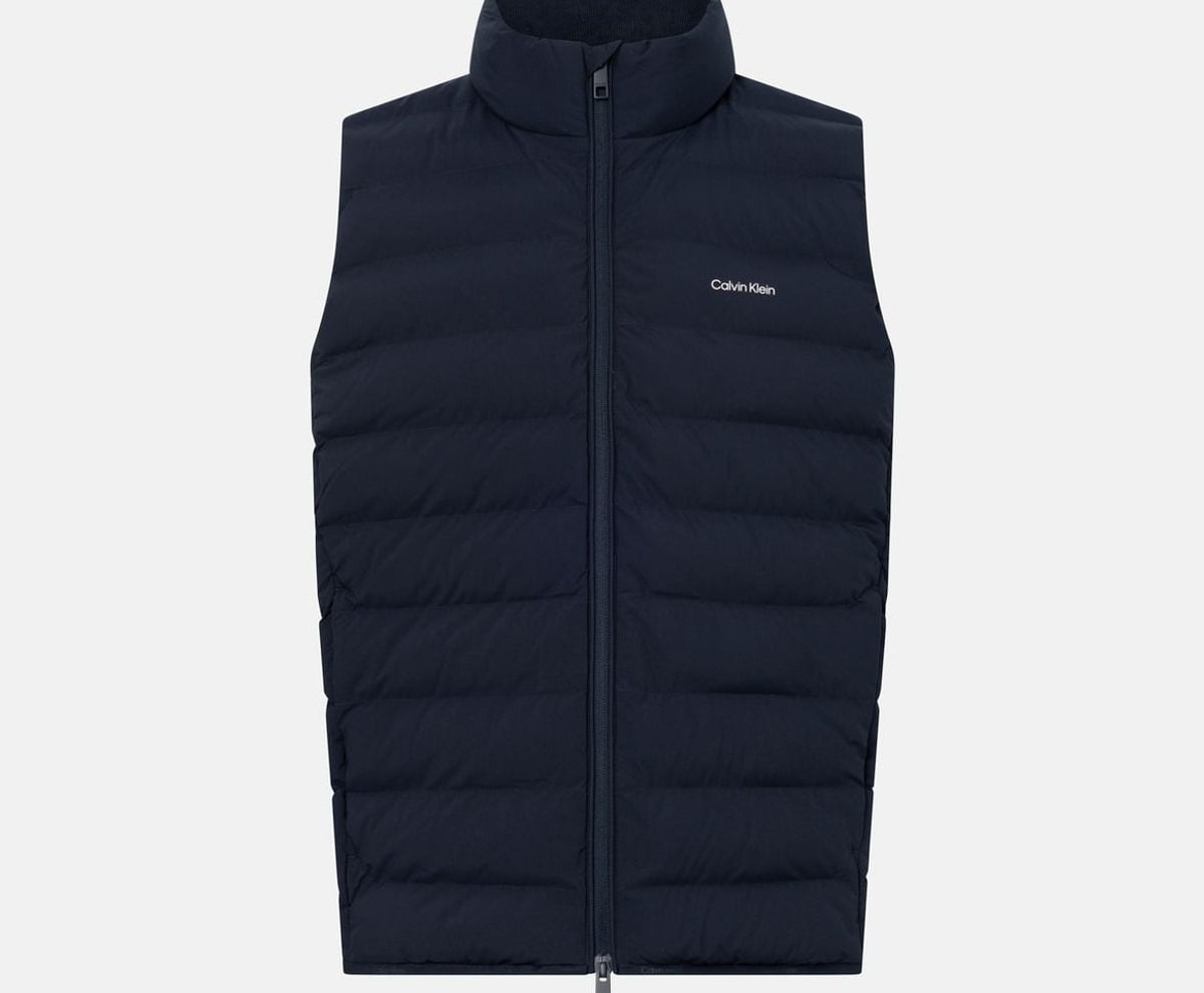 Calvin Klein Quilted gilet Dark Blue – kläder