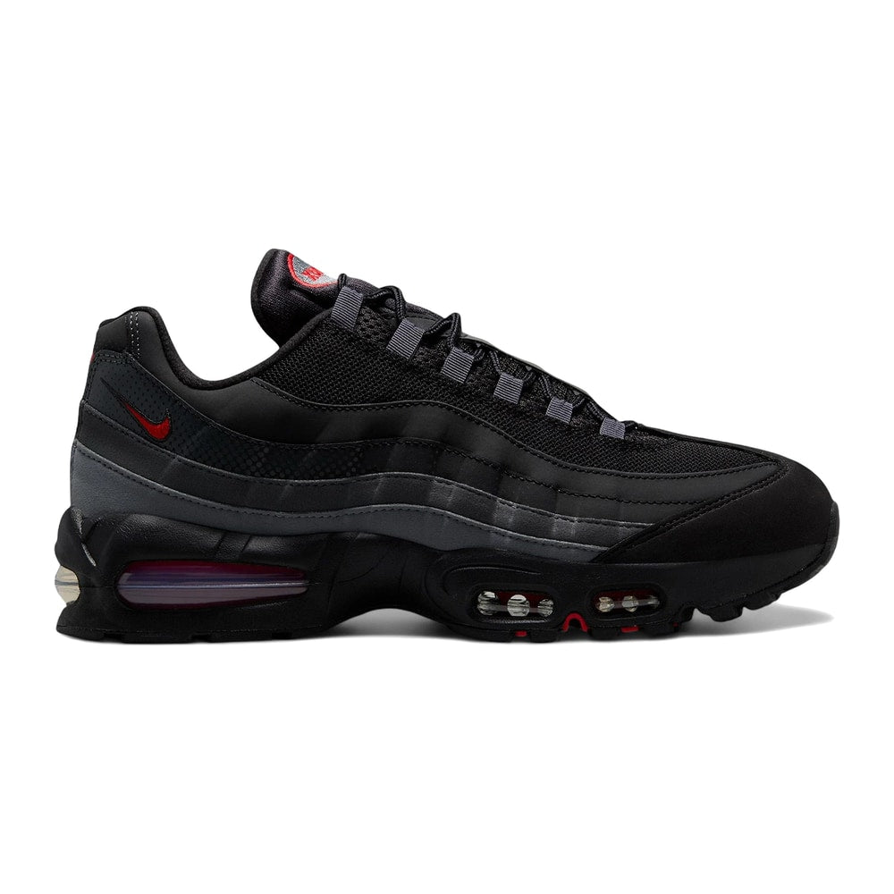 Nike Air Max 95 Big Bubble Black Anthracite University Red – scarpe
