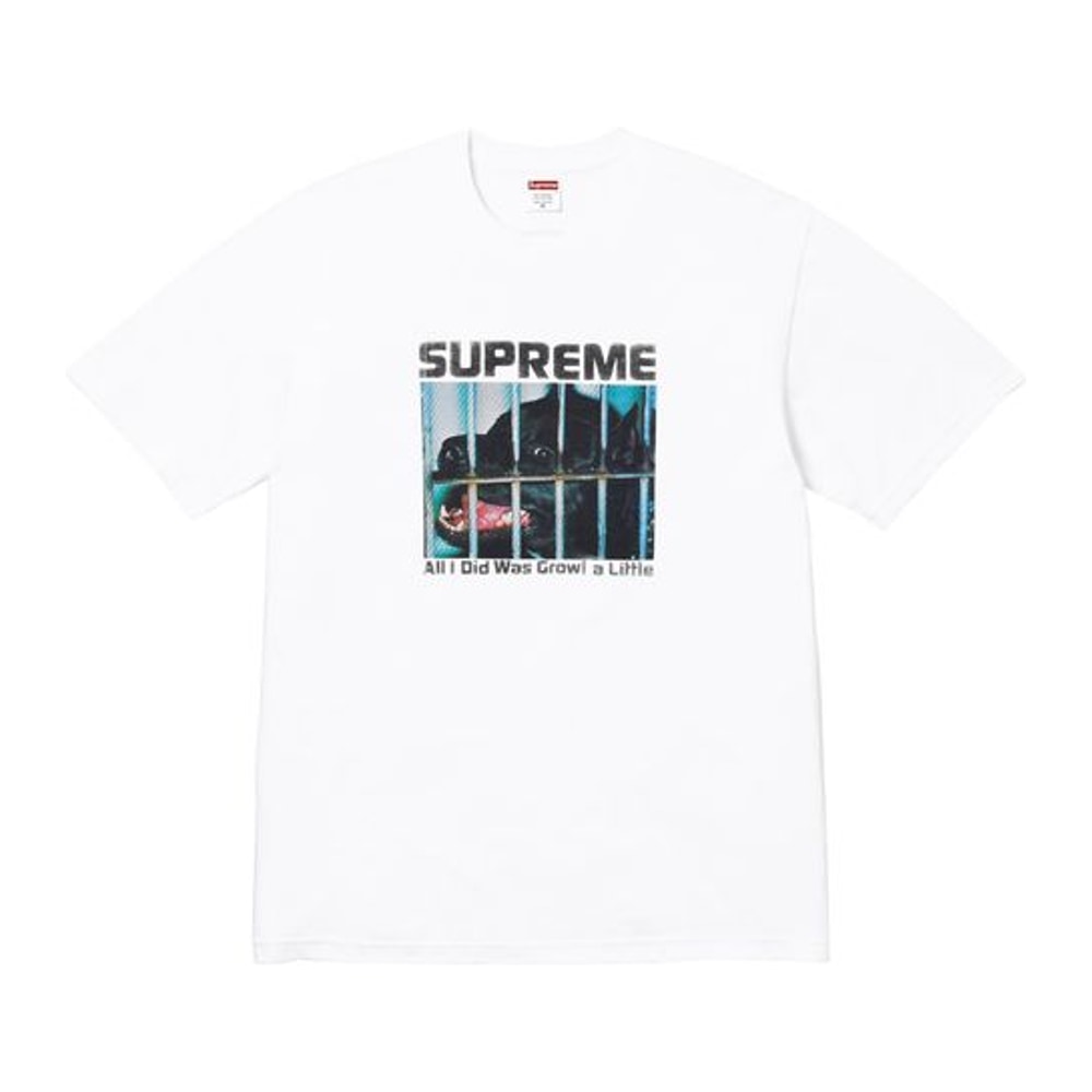 Supreme Growl Tee White – футболка