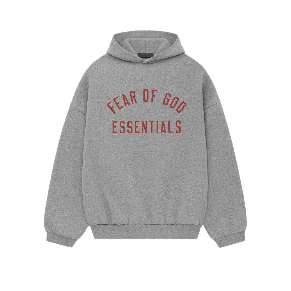 Fear of God Essentials Fleece Hoodie Dark Heather – худі, сірий