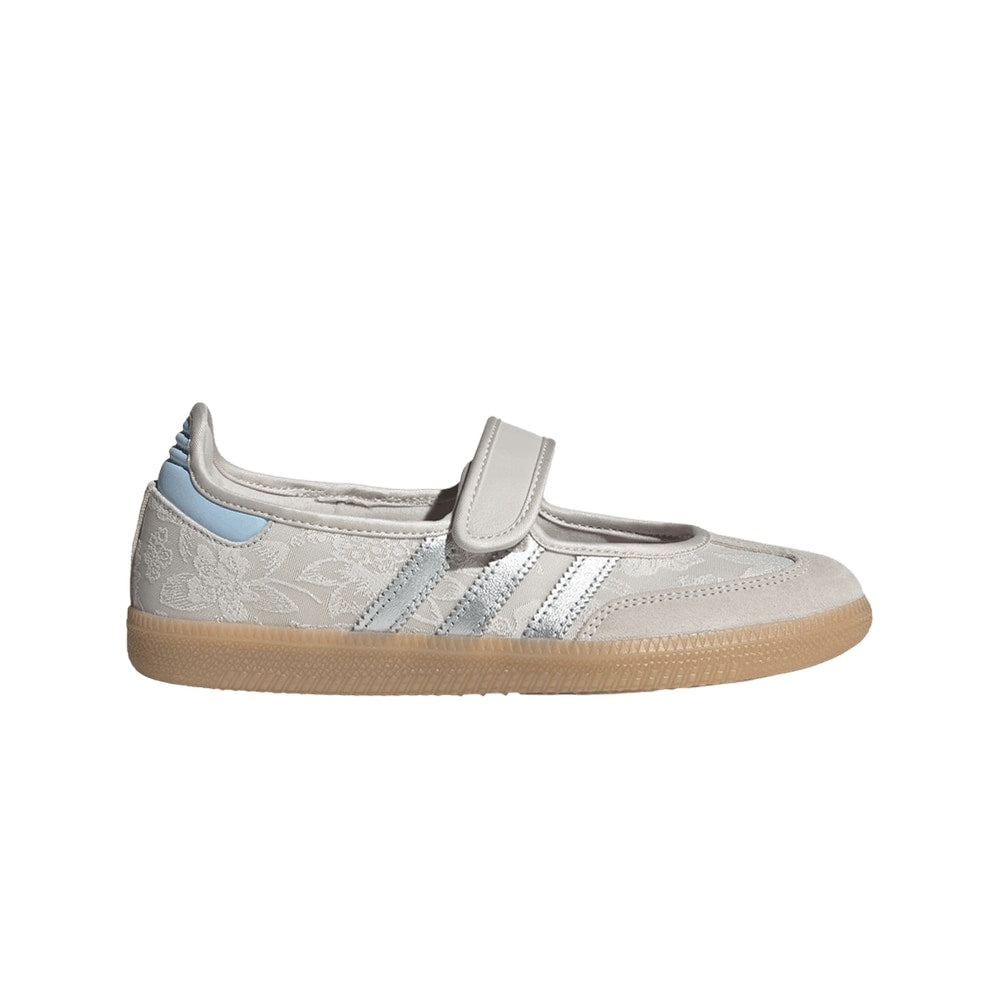 adidas Wmns Samba OG Chalk Pearl Silver Metallic – boty, béžová