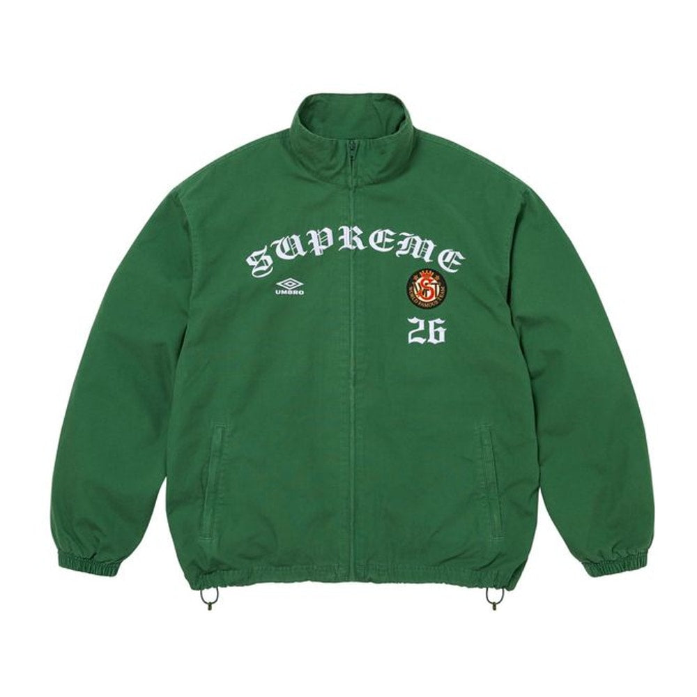 Supreme x Umbro Cotton Ripstop Track Jacket Green – jacka