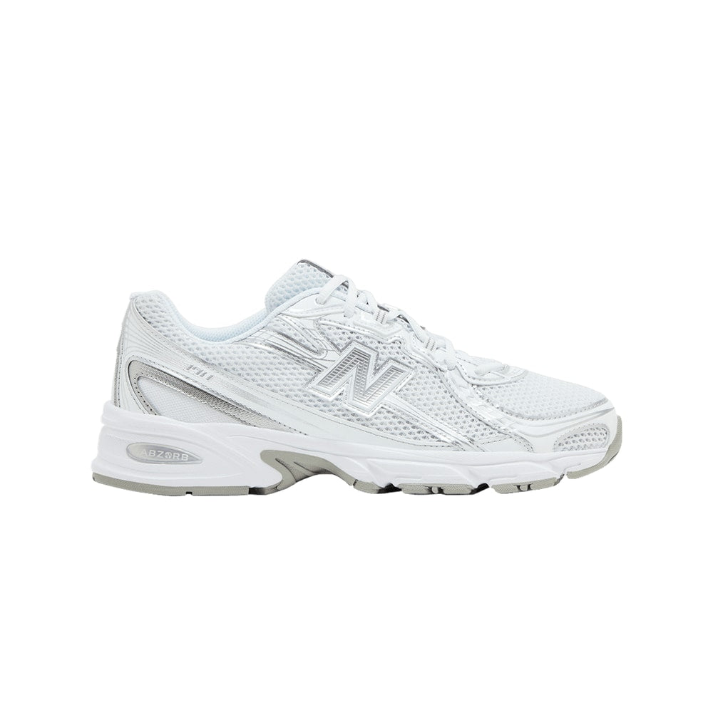 New Balance Mens 740v2 White Silver Reflection – boty, bílá