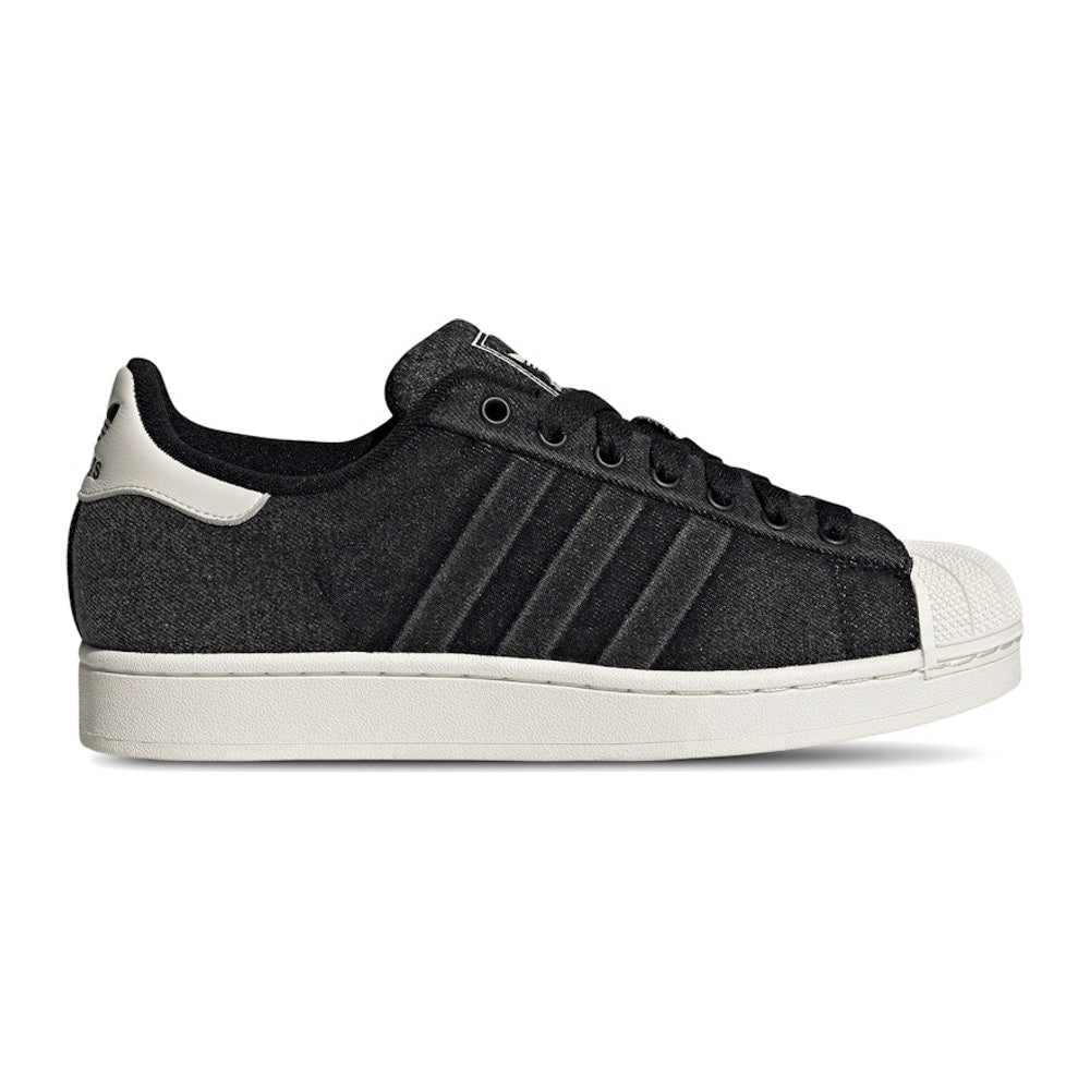 adidas Superstar 2 Black Denim – zapatos, blanco