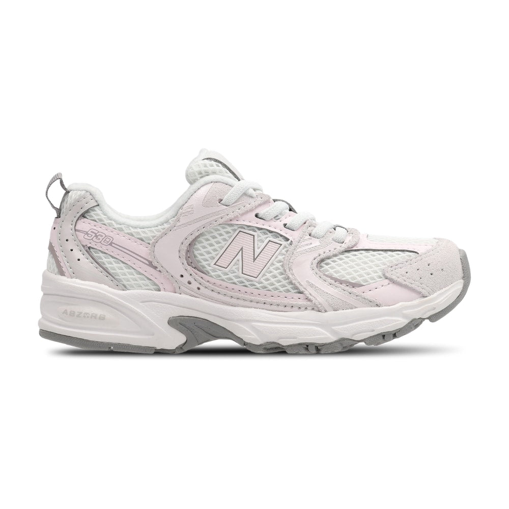New Balance 530 - Pre School Shoes Grey Matter Pink Salt – tenisky, šedá