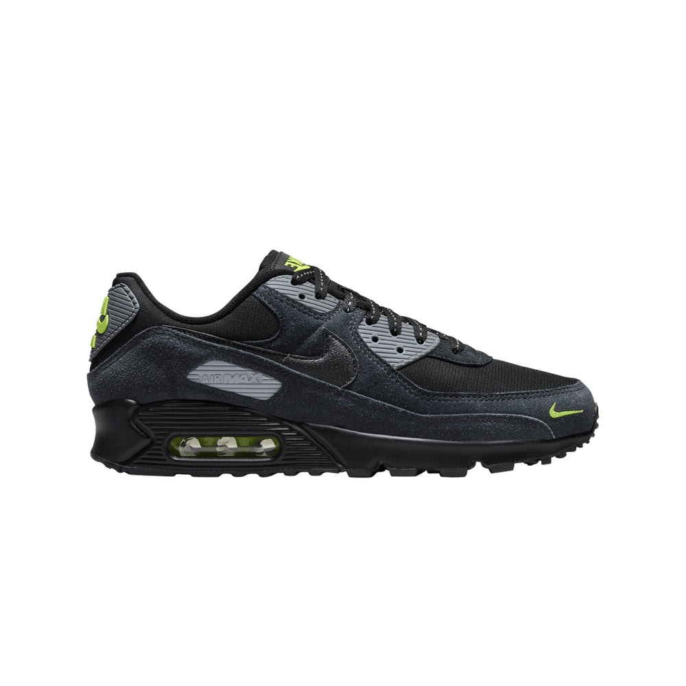 Nike Air Max 90 Black Cool Grey Volt – Schuhe, schwarz