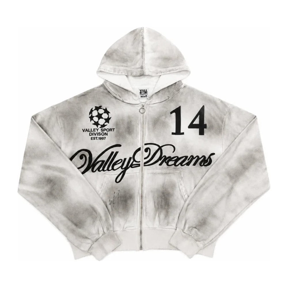 Vale Forever Valley Dreams 14 Zip Up Hoodie Grey – dukserica