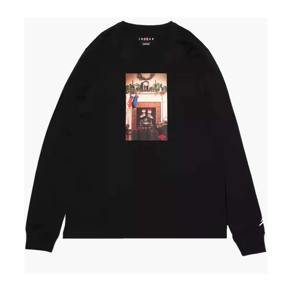 Air Jordan Jordan Jumpman Chimney Long-Sleeve T-Shirt Black – футболка