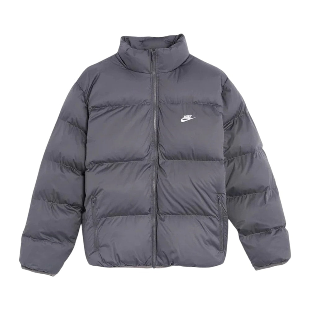 Nike Sportswear Club Puffer Jacket Iron Grey/White – chaqueta, gris