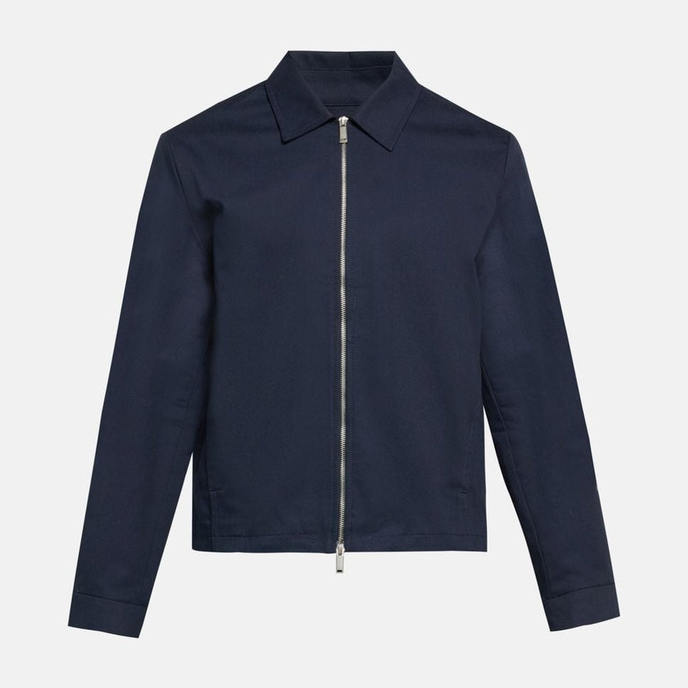 Calvin Klein Shacket Dobby Dark Blue – kläder