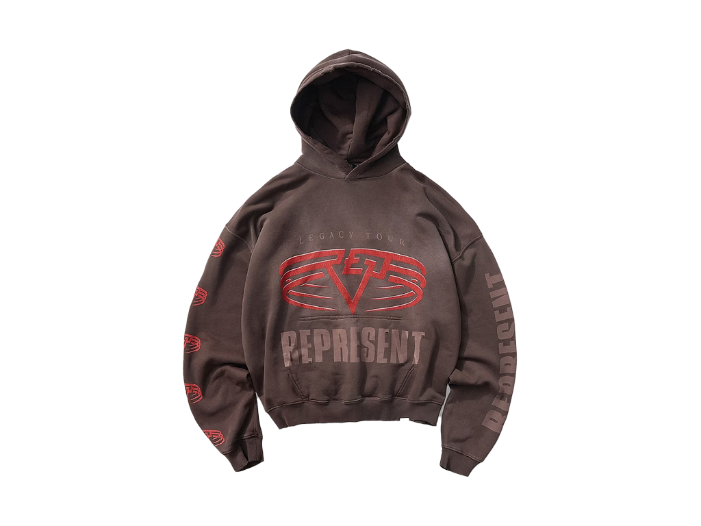 Represent Reversible Living Legacy Tour Hoodie Nero – mikina – fotka 3 z 4