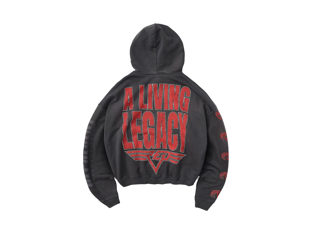 Represent Reversible Living Legacy Tour Hoodie Sun Fade Grey – bluza – zdjęcie 4 z 4