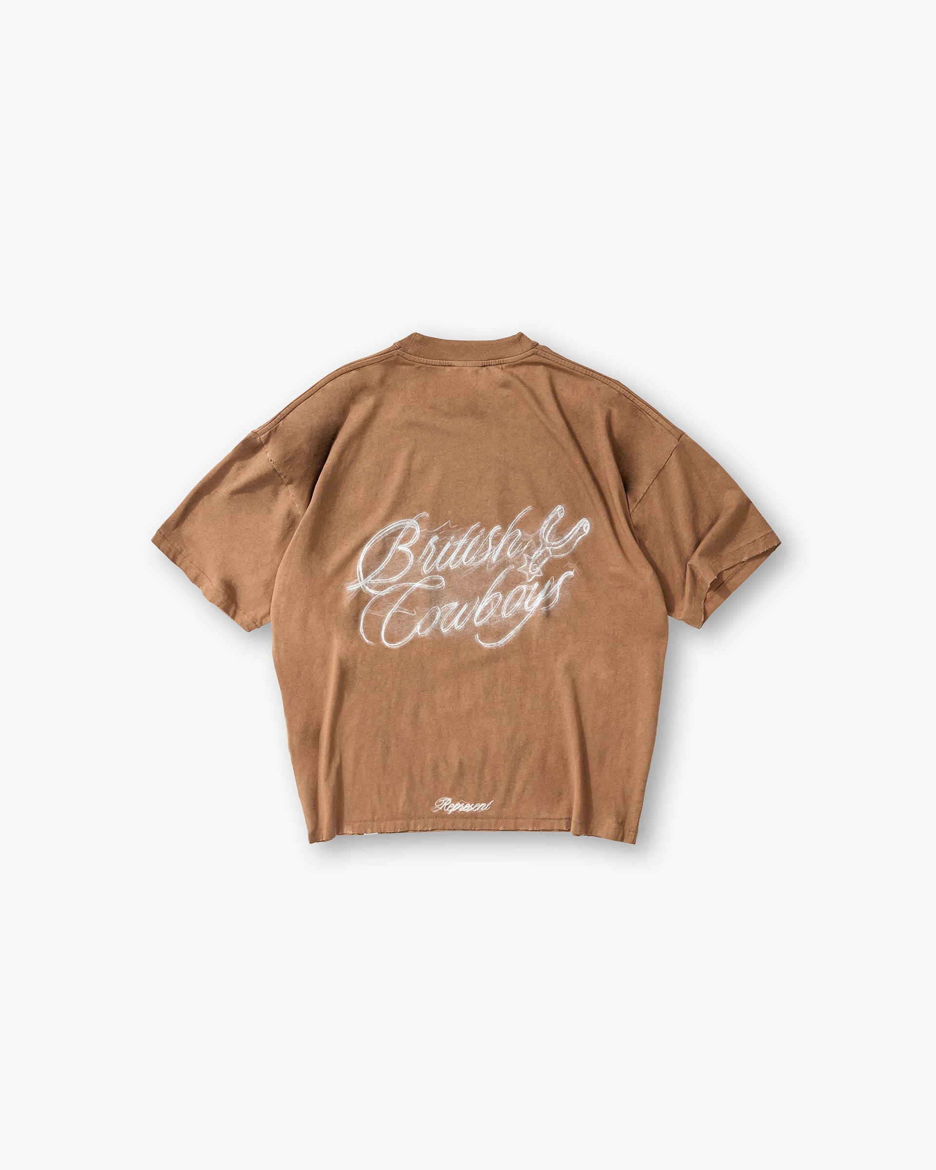 Represent Mlm100592-16 British Cowboys T-Shirt Brown