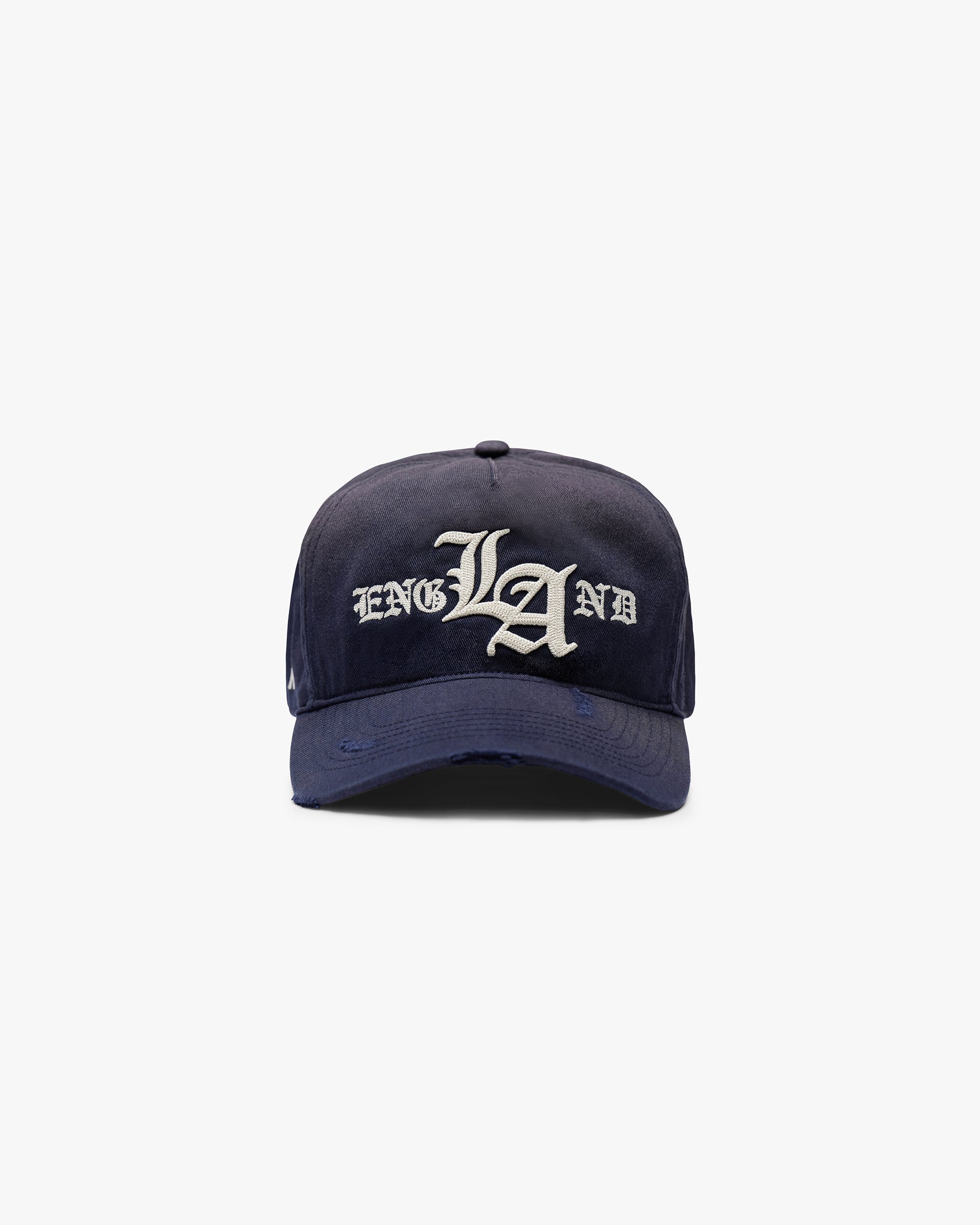 Represent X 47 EngLAnd Old English Cap Washed Navy