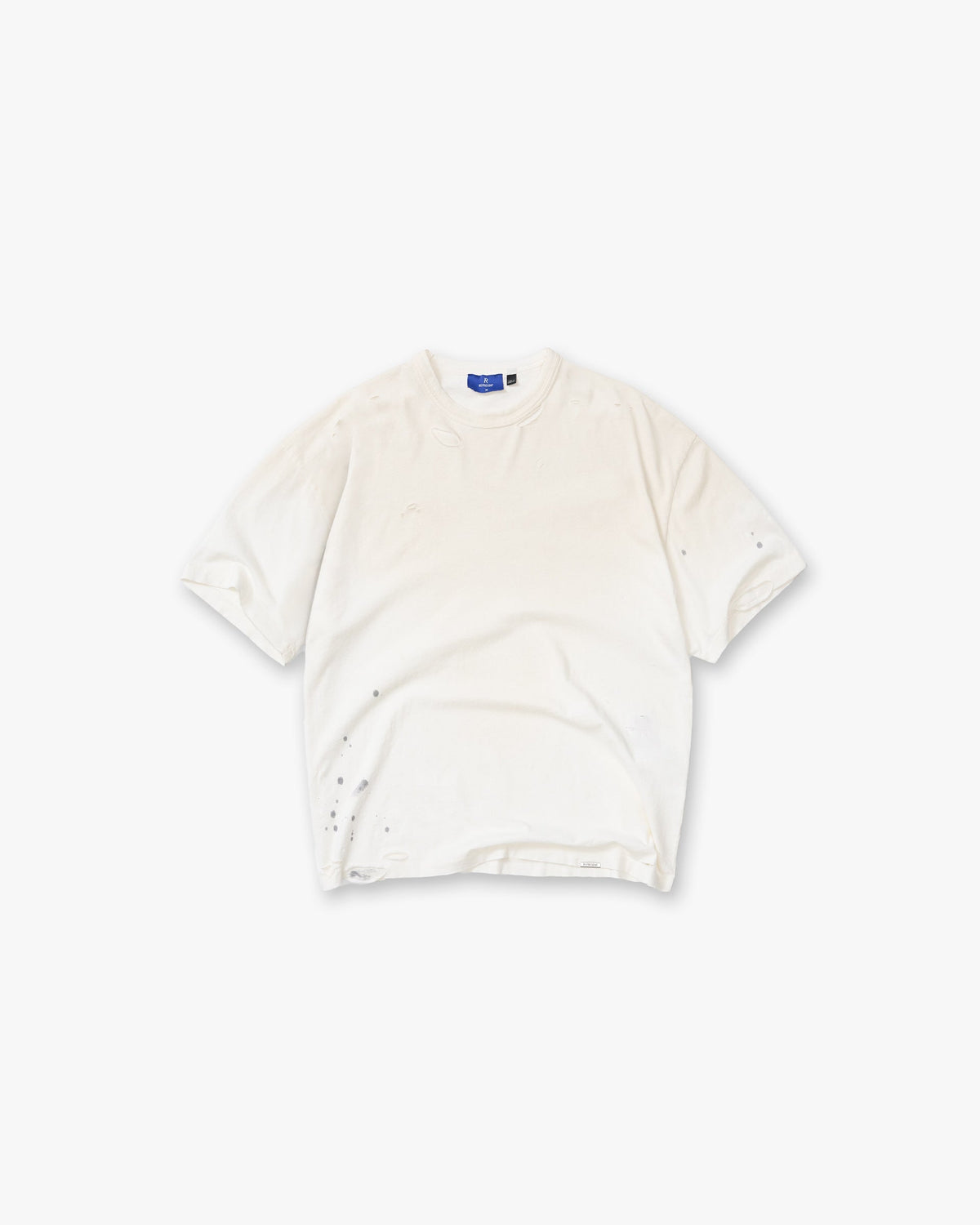 Represent MH Paint Short Sleeve T-Shirt Washed Ecru – tricou