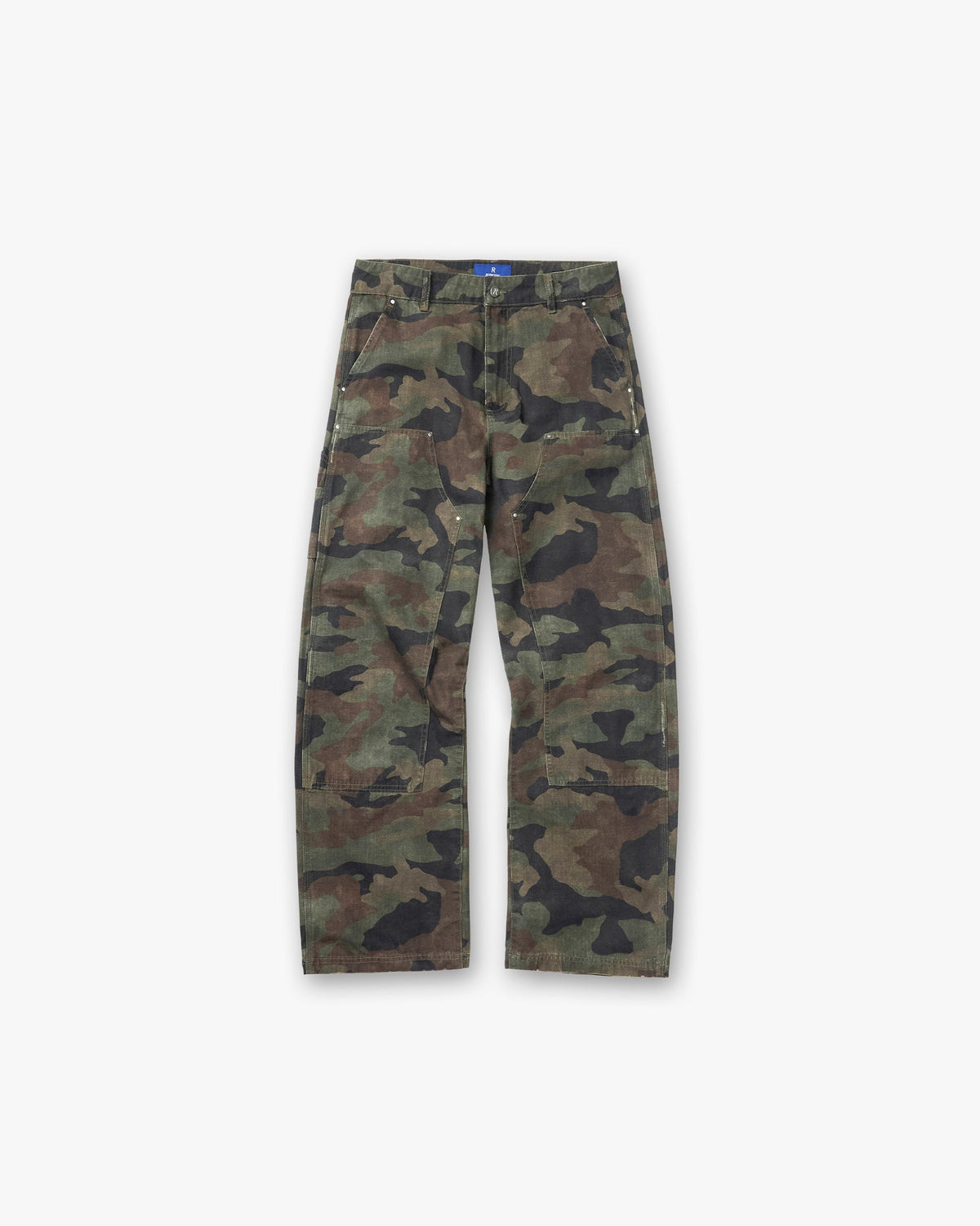 Represent Heaton Camo Workwear Pant Camo – pantaloni