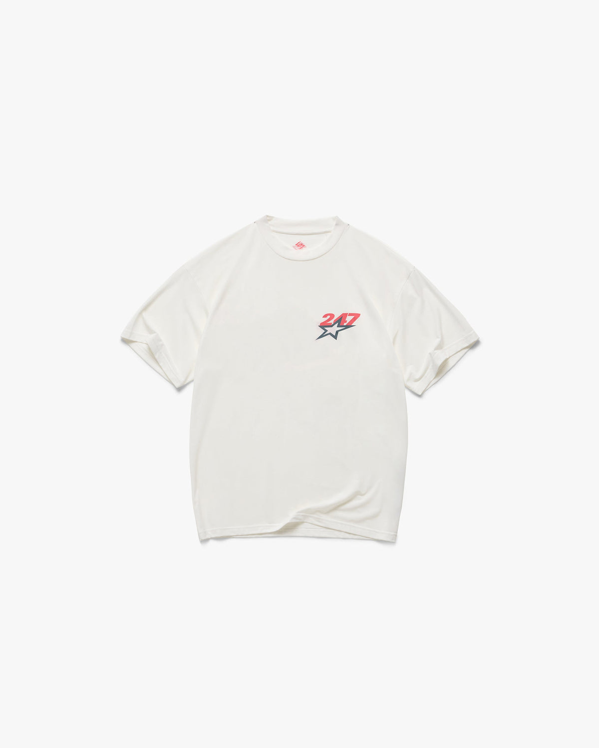 Represent Team 247 Star Oversized T-Shirt Flat White – t-shirt