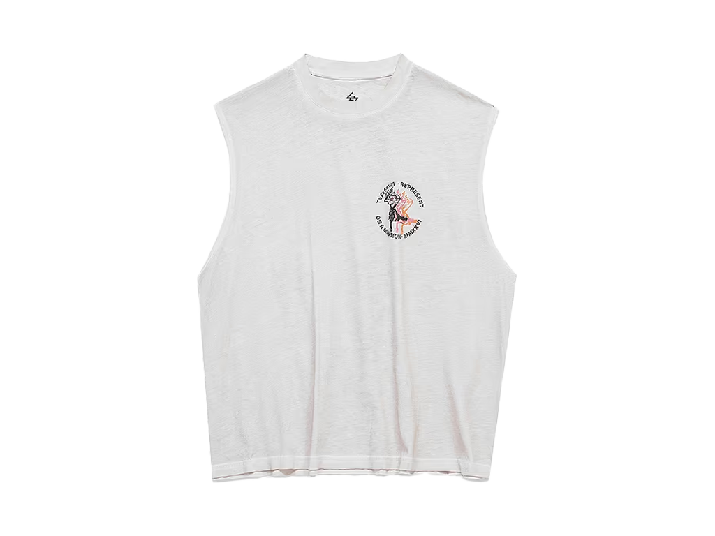 Represent 247 Torch Boxy Tank Bleach Wash – tričko