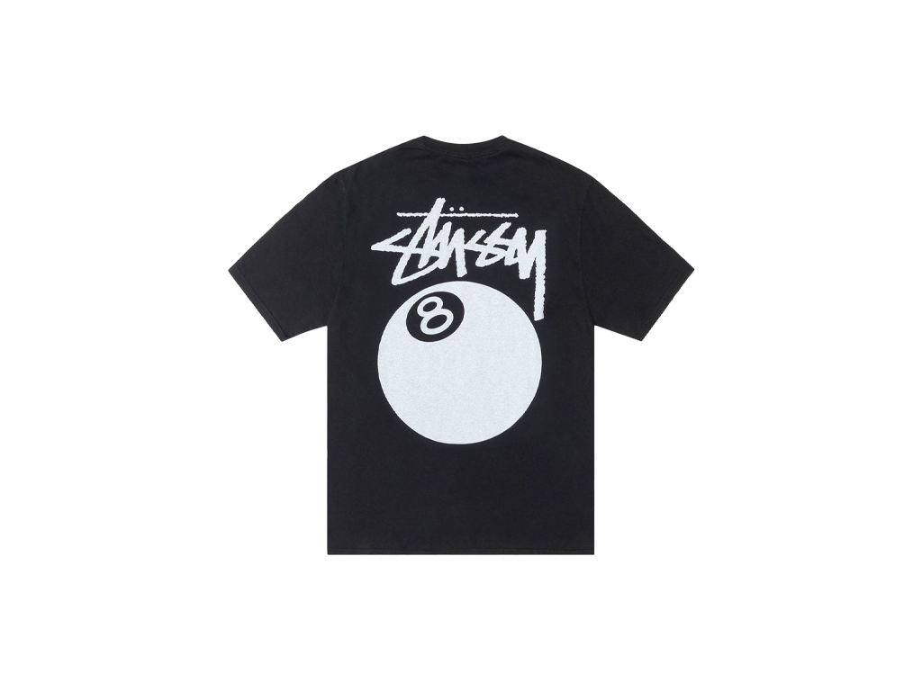 Stussy 8 Ball Tee Black