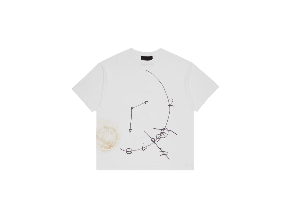 Travis Scott x Audemars Piguet Time Zones Tee White-Travis Scott-pikastore.cz