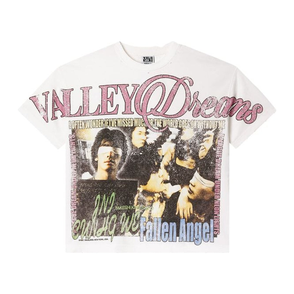 Vale Forever Fallen Bling Tee White – tričko