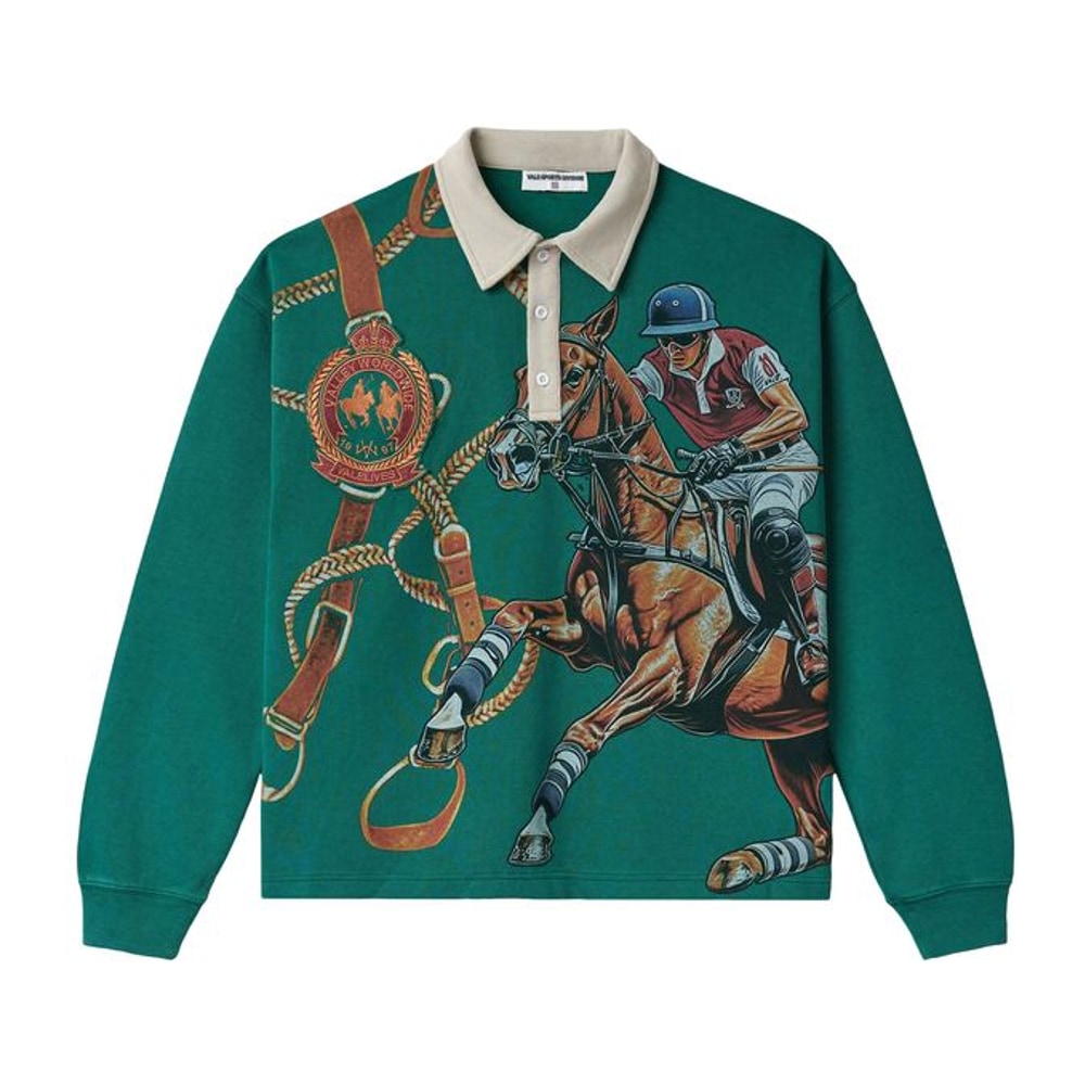 Vale Forever Heritage Rugby Polo Green – oblečení