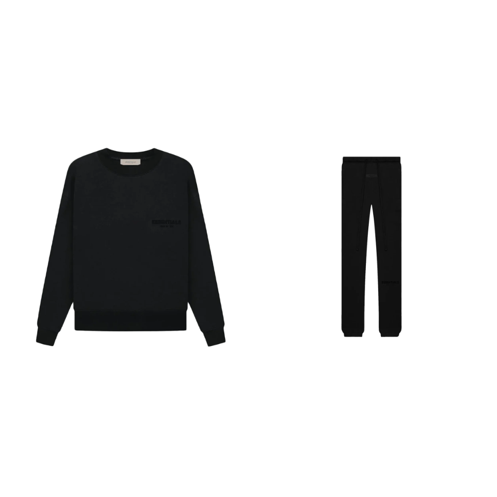 pikastore.cz - Fear of God Essentials Crewneck S22 Black Limo + S22 Sweatpants Black SET-Bundle-pikastore.cz-pikastore.cz