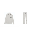 Fear of God Essentials S22 Sweatpants + S22 Hoodie Light Oatmeal - SET-Bundle-Fear of God-pikastore.cz