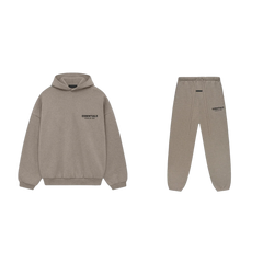 pikastore.cz Fear of God Essentials Fleece Hoodie S24 Heather Gray + S24 Sweatpants Heather Gray SET