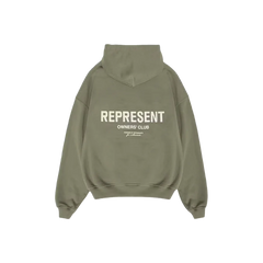 Represent Owners Club Hoodie Olive