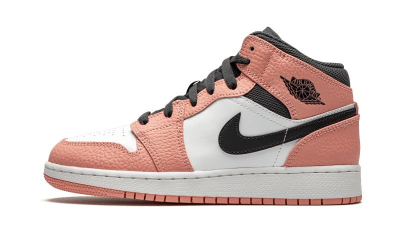 Nike Air Jordan 1 Mid Pink Quartz (GS)-sneakers-Air Jordan-pikastore.cz