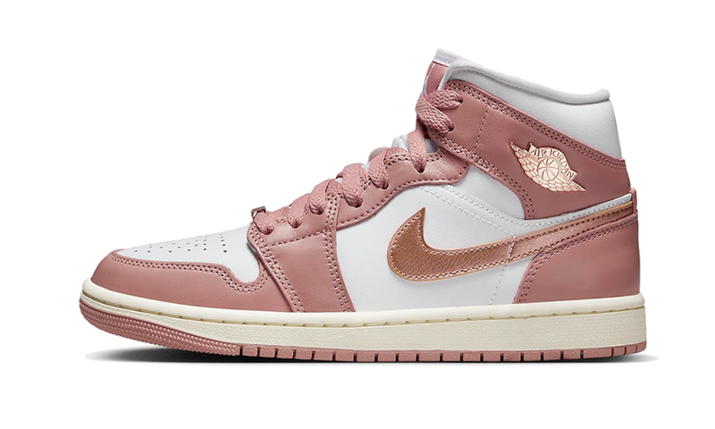 Nike Air Jordan 1 Mid SE Red Stardust (Women's)-sneakers-Air Jordan-pikastore.cz