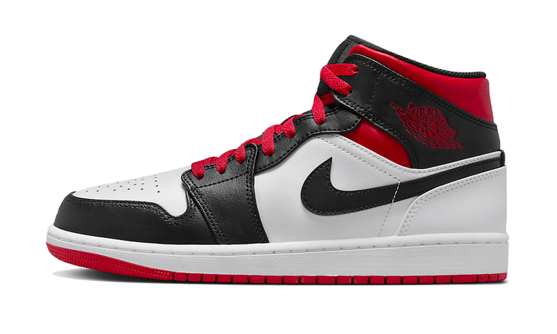 Nike Air Jordan 1 Mid Gym Red Black Toe-sneakers-Air Jordan-pikastore.cz