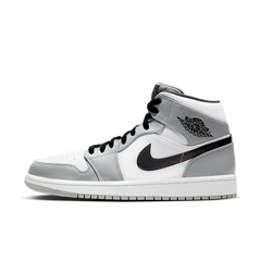 Jordan 1 Mid Light Smoke Gray (Women's)