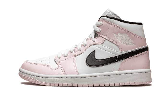 Nike Air Jordan 1 Mid Barely Rose (Women's)-sneakers-Air Jordan-pikastore.cz
