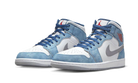 Nike Air Jordan 1 Mid French Blue Fire Red-sneakers-Air Jordan-pikastore.cz