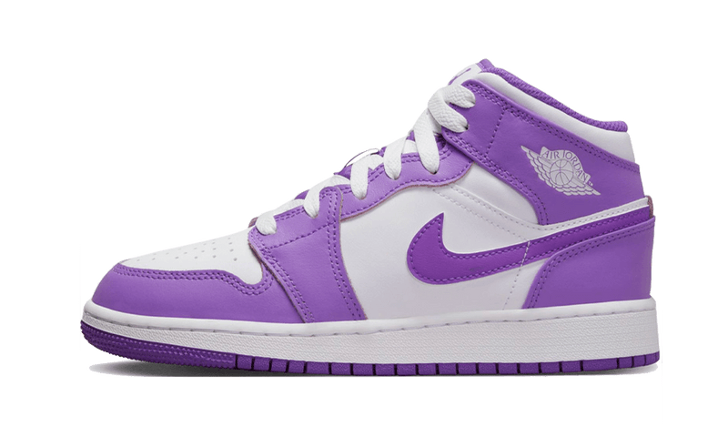 Nike Air Jordan 1 Mid Purple Venom (GS)-sneakers-Air Jordan-pikastore.cz