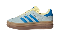 Adidas Gazelle Bold Almost Blue Yellow (Жіночі)
