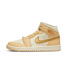 Nike Air Jordan 1 Mid Pale Vanilla Gold-Air Jordan-pikastore.cz